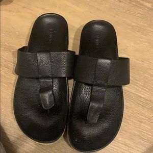 Black Vince sandals